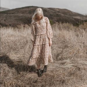 NEW WITH TAGS Floral Midi Dress